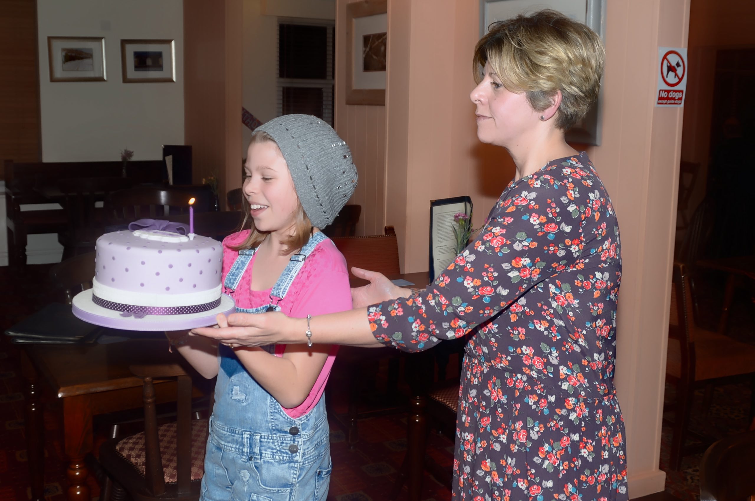 The bitrhday cake