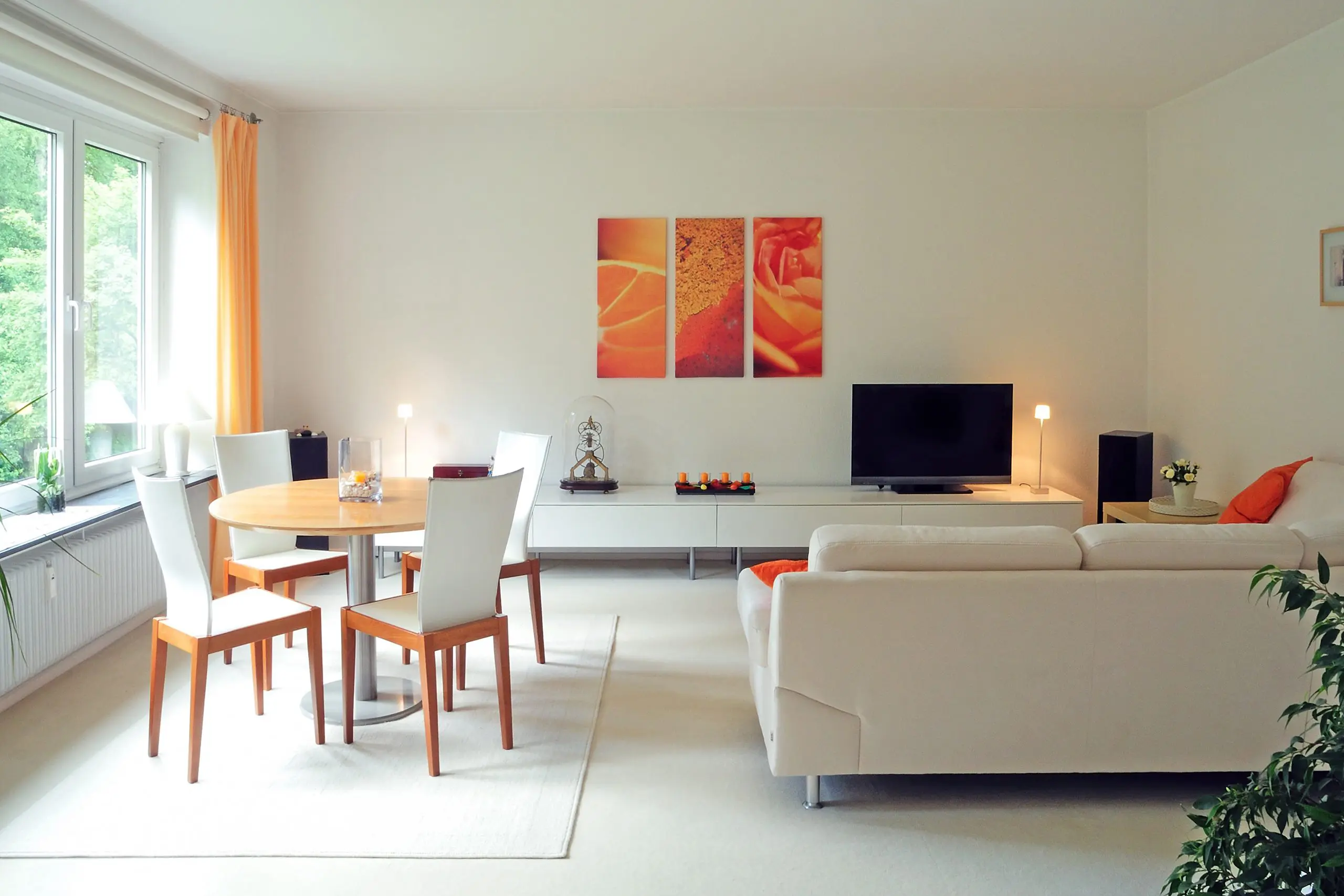 contemporary living room